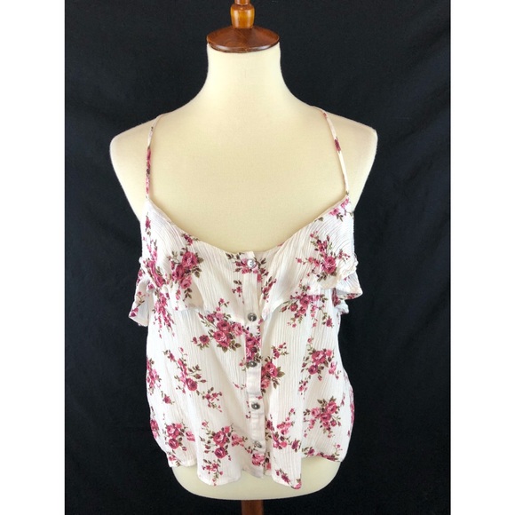 Socialite Tops - Floral tank top